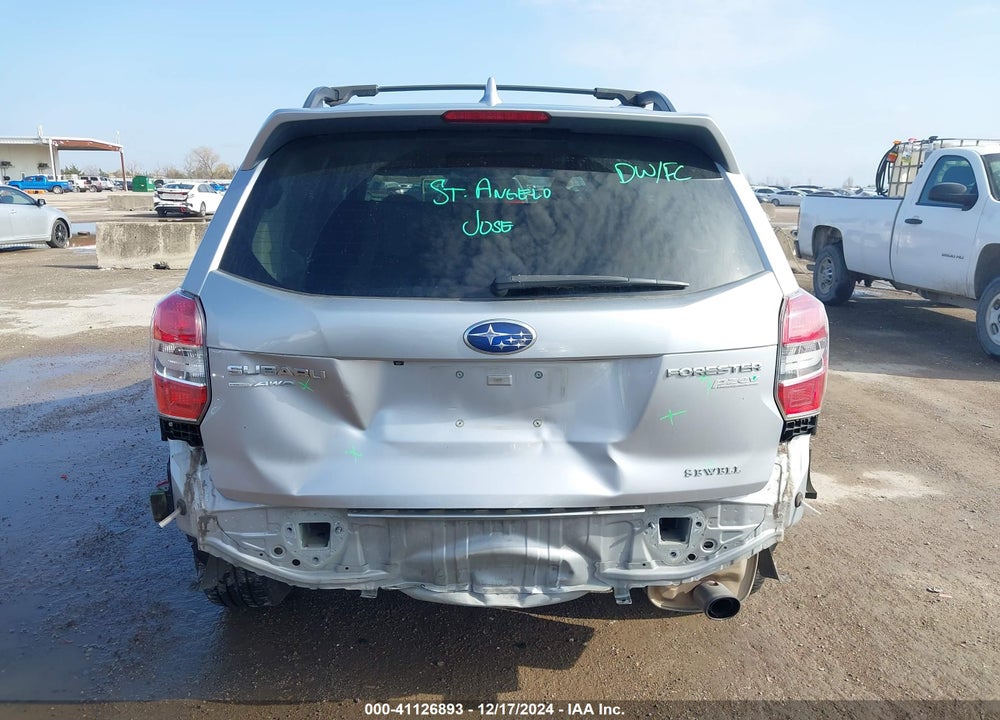2016 SUBARU FORESTER 2.5I LIMITED VIN: JF2SJAHC0GH424866