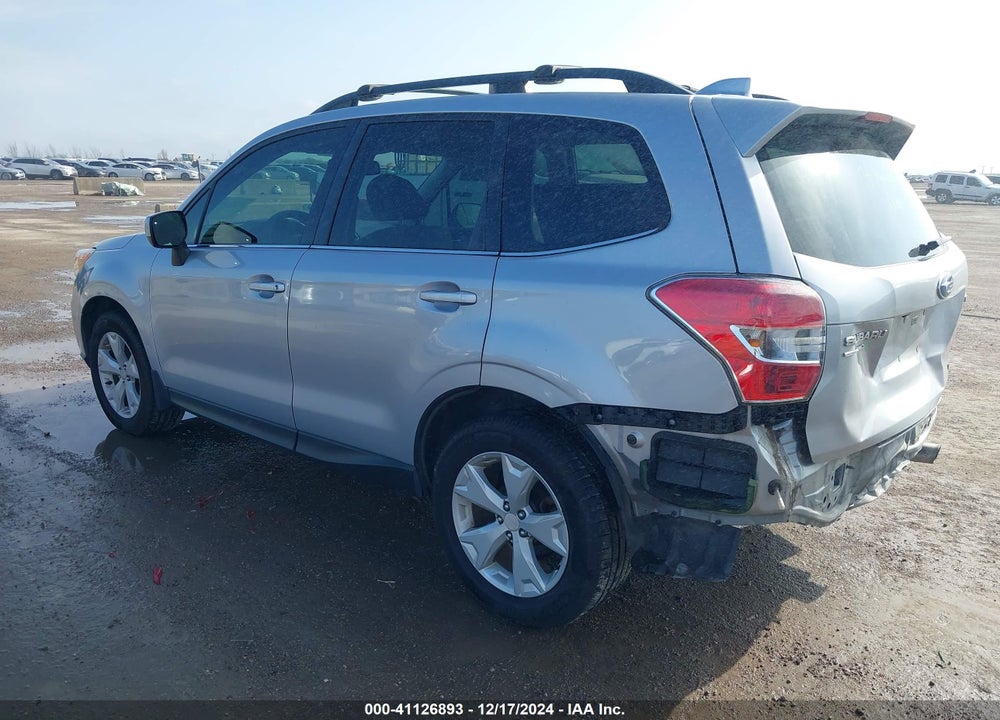 2016 SUBARU FORESTER 2.5I LIMITED VIN: JF2SJAHC0GH424866