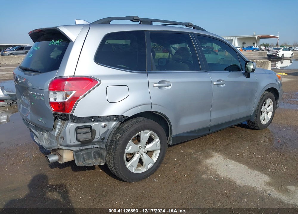 2016 SUBARU FORESTER 2.5I LIMITED VIN: JF2SJAHC0GH424866