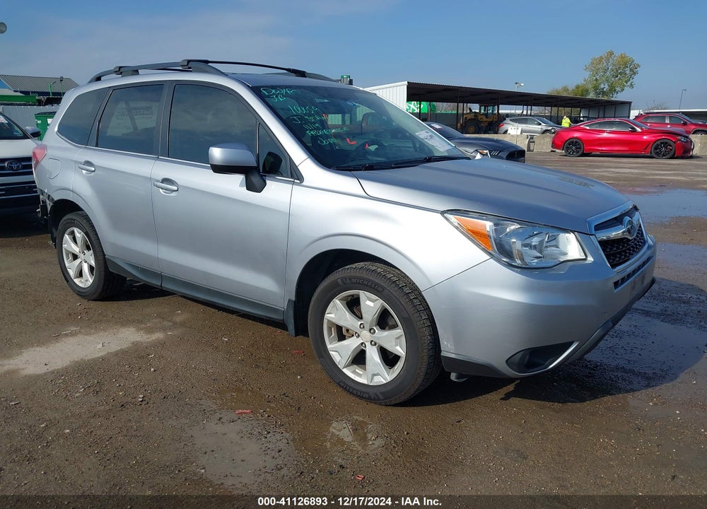 2016 SUBARU FORESTER 2.5I LIMITED VIN: JF2SJAHC0GH424866