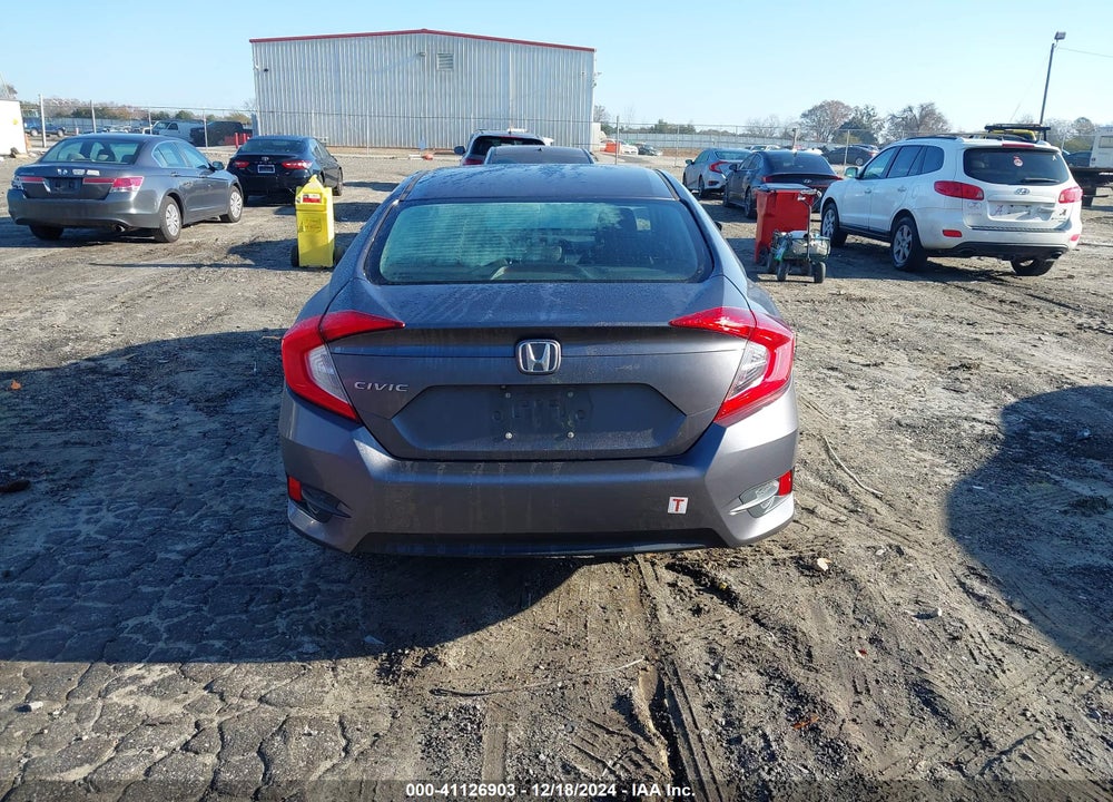 2016 HONDA CIVIC VIN: 19XFC2F51GE013485