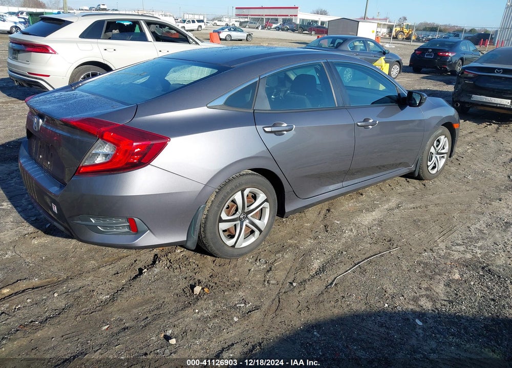 2016 HONDA CIVIC VIN: 19XFC2F51GE013485