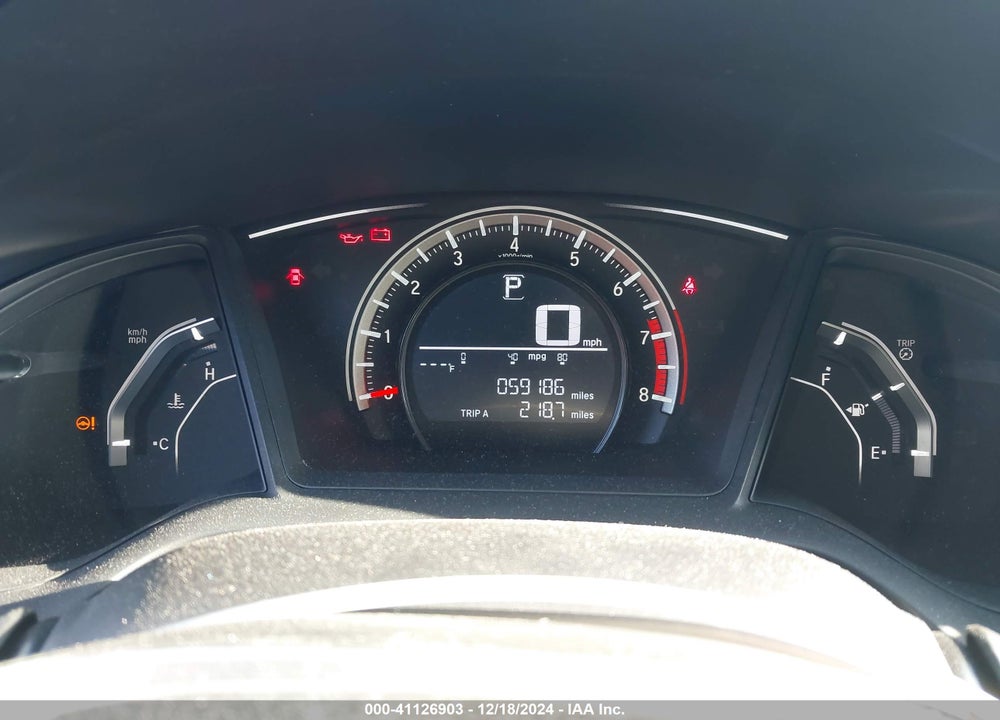 2016 HONDA CIVIC VIN: 19XFC2F51GE013485