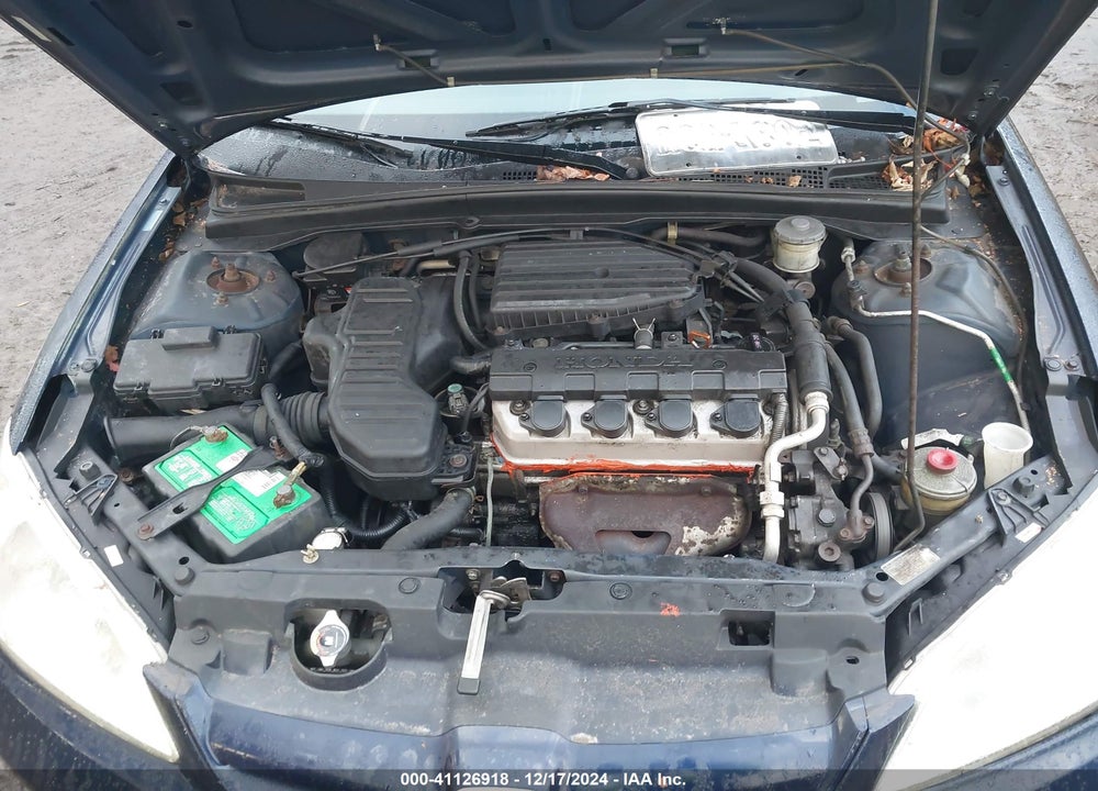 2005 HONDA CIVIC LX VIN: 2HGES16565H524198