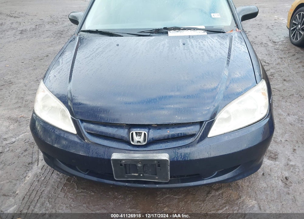 2005 HONDA CIVIC LX VIN: 2HGES16565H524198