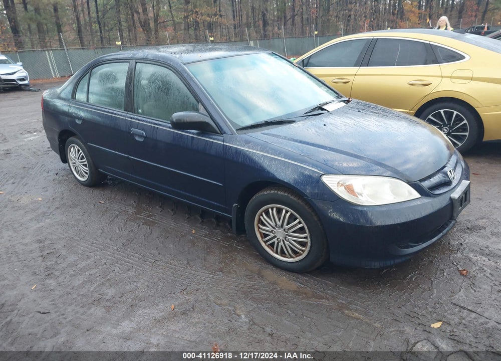 2005 HONDA CIVIC LX VIN: 2HGES16565H524198