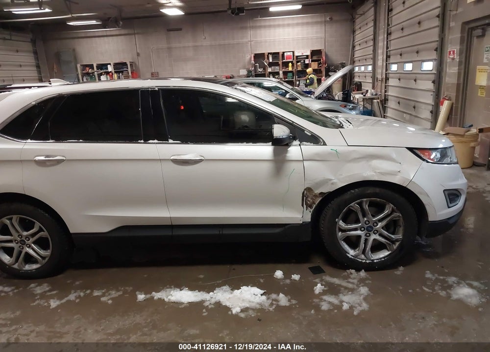 2015 FORD EDGE TITANIUM VIN: 2FMTK4K85FBB05654