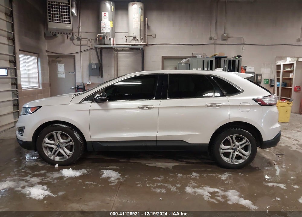 2015 FORD EDGE TITANIUM VIN: 2FMTK4K85FBB05654