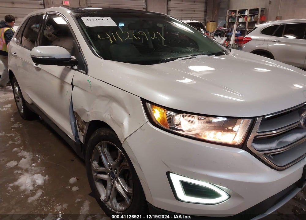 2015 FORD EDGE TITANIUM VIN: 2FMTK4K85FBB05654