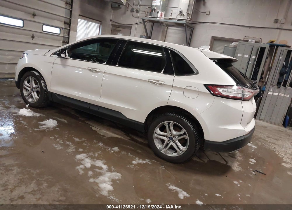 2015 FORD EDGE TITANIUM VIN: 2FMTK4K85FBB05654