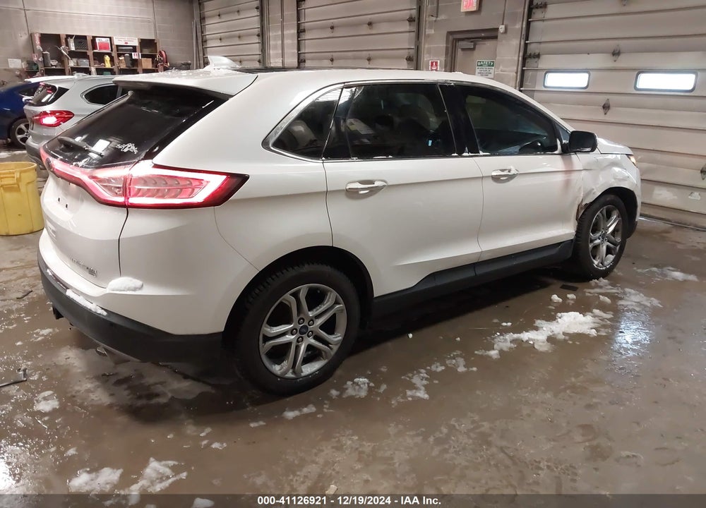 2015 FORD EDGE TITANIUM VIN: 2FMTK4K85FBB05654