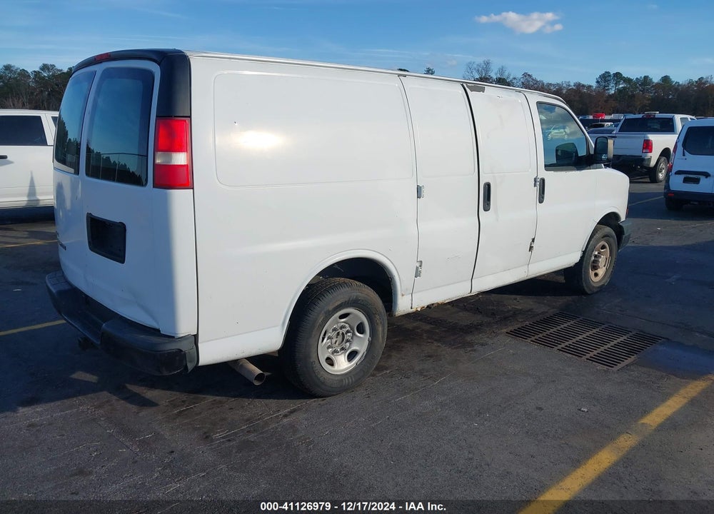 2010 CHEVROLET EXPRESS 2500 WORK VAN VIN: 1GCZGFDAXA1157281