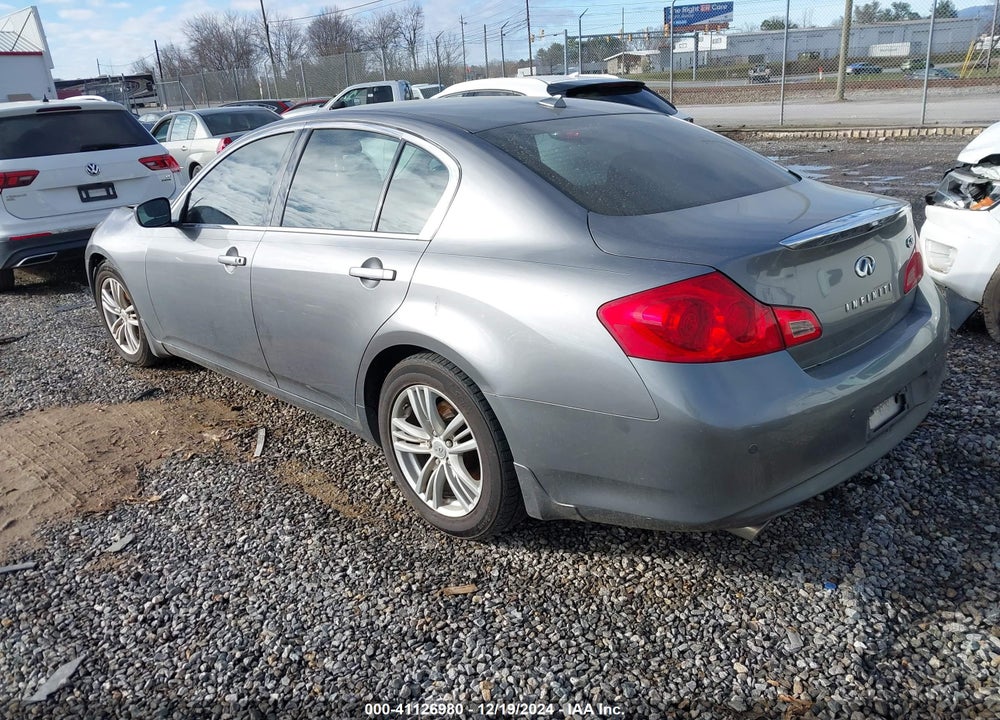 2011 INFINITI G37 JOURNEY VIN: JN1CV6AP8BM505134