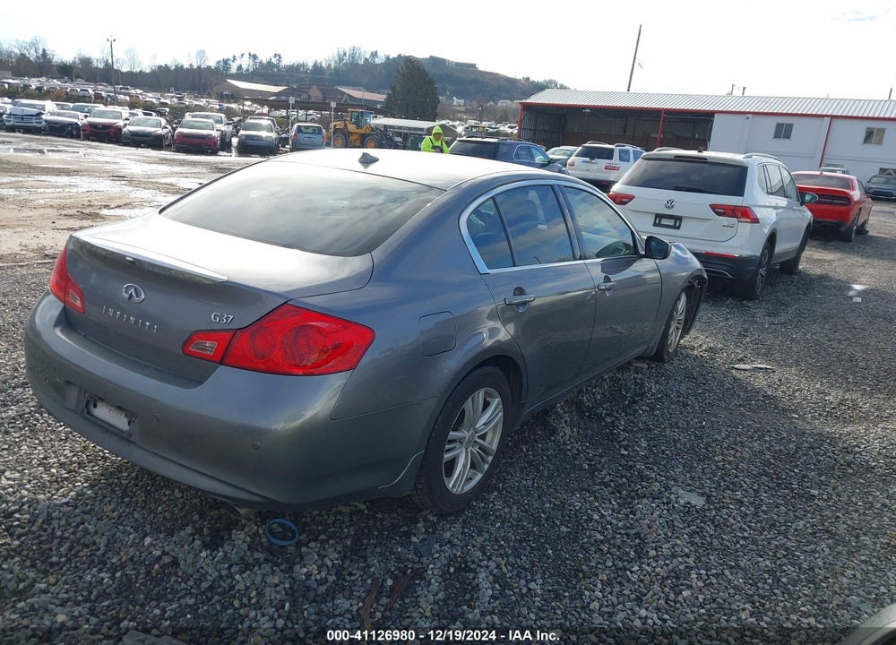 2011 INFINITI G37 JOURNEY VIN: JN1CV6AP8BM505134
