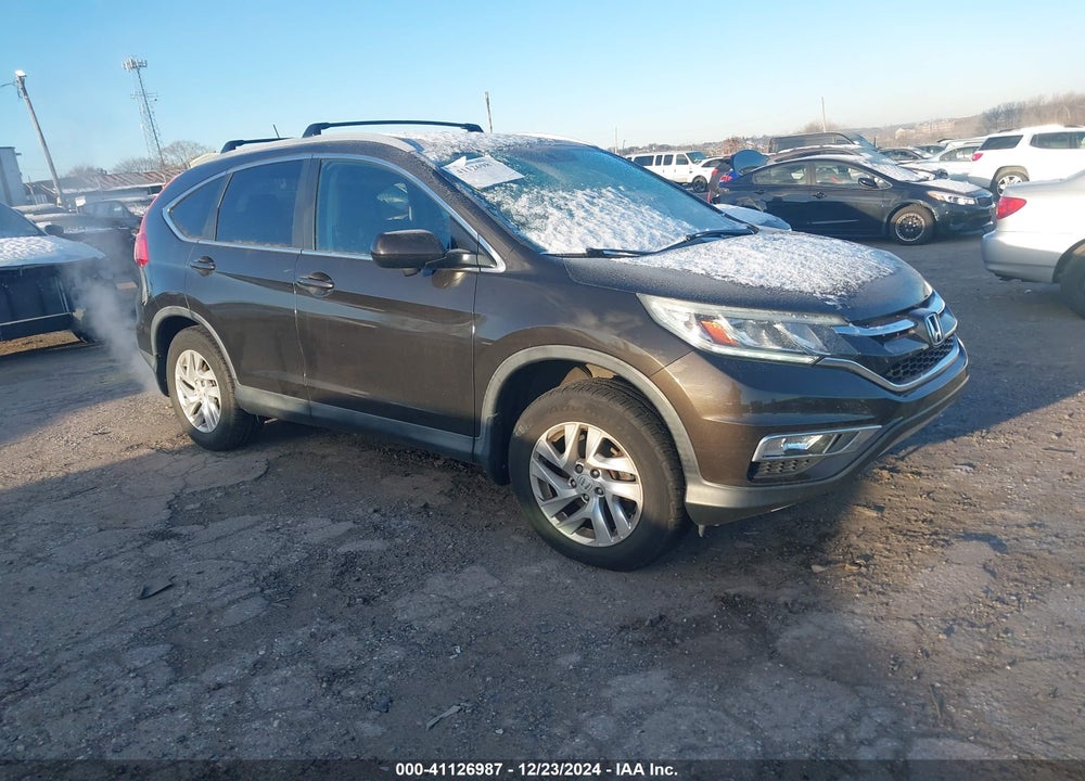 2015 HONDA CR-V EX-L VIN: 5J6RM4H77FL002222