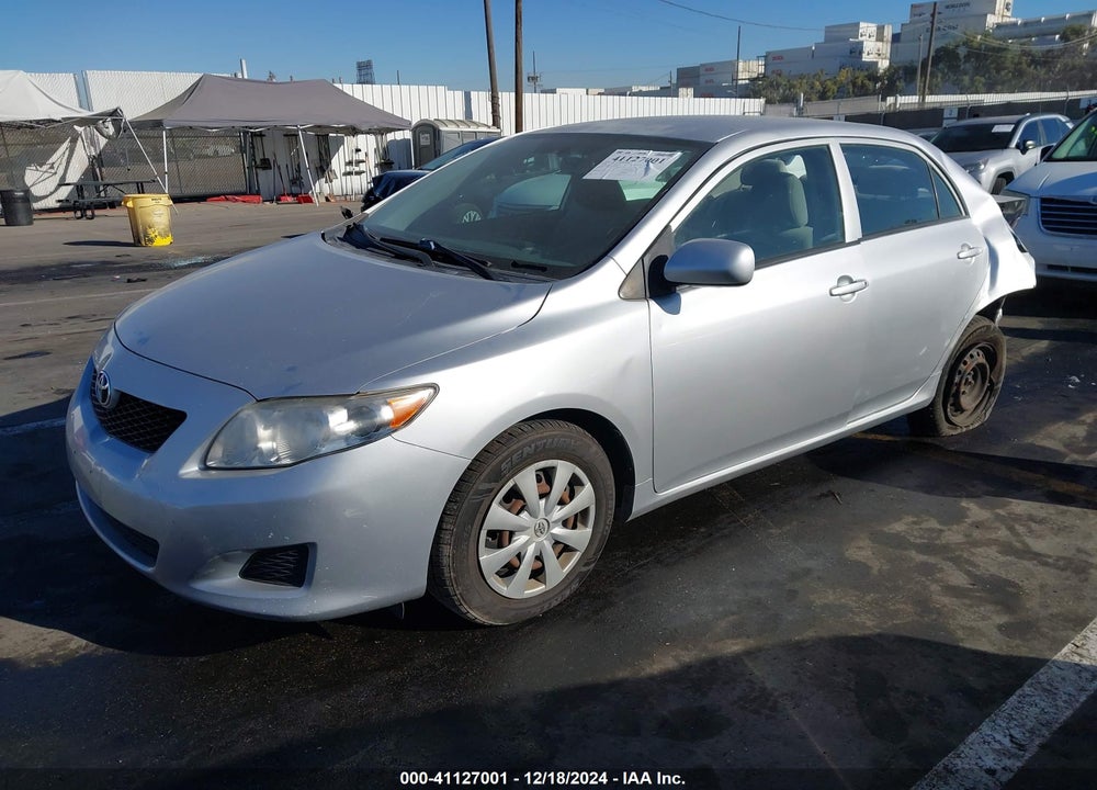 2010 TOYOTA COROLLA VIN: JTDBU4EE6AJ083549