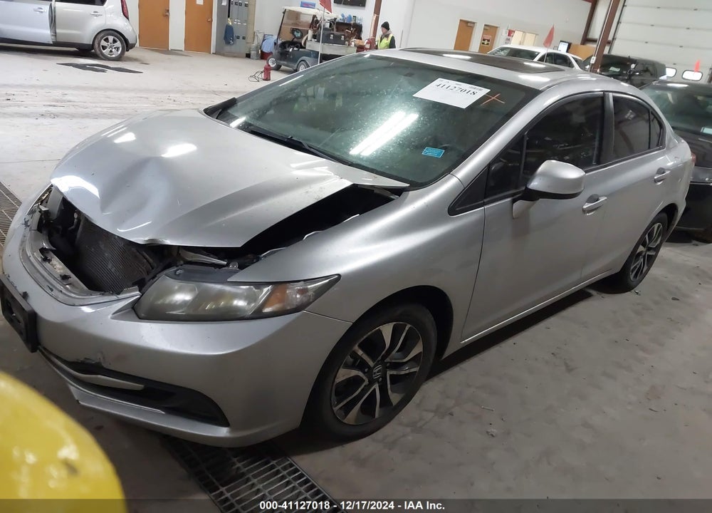 2013 HONDA CIVIC VIN: 19XFB2F84DE024540