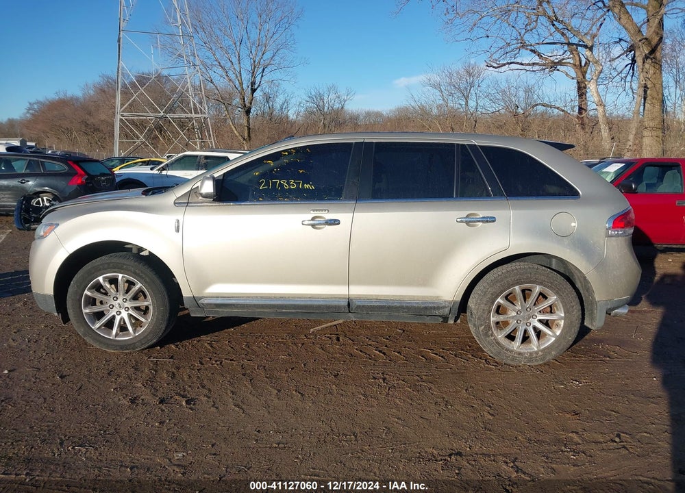 2011 LINCOLN MKX VIN: 2LMDJ6JK6BBJ01482