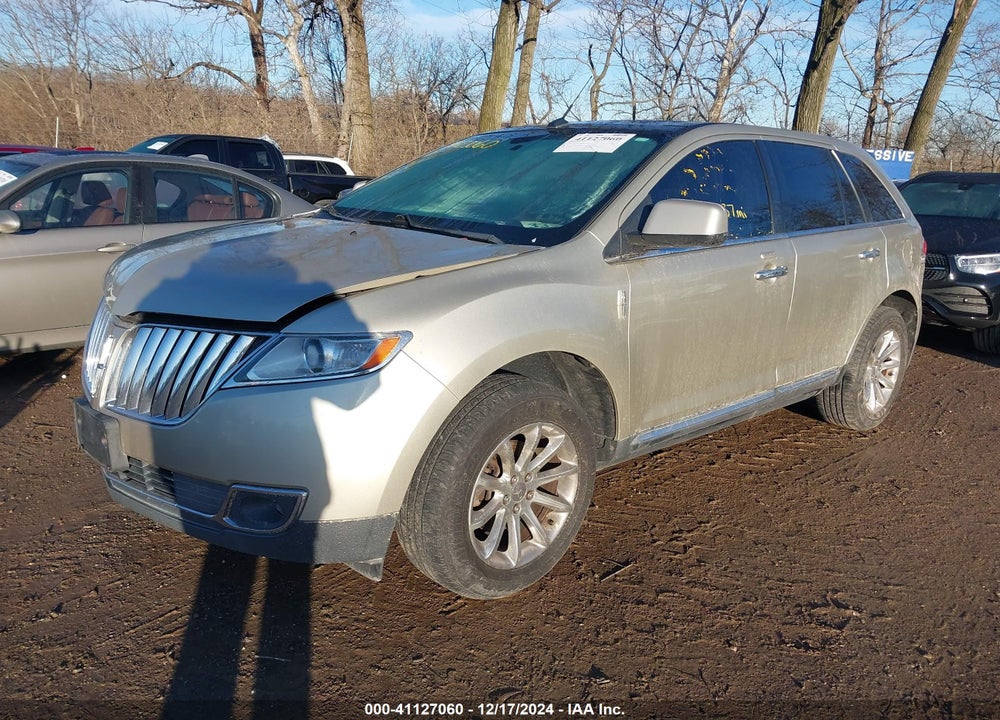 2011 LINCOLN MKX VIN: 2LMDJ6JK6BBJ01482