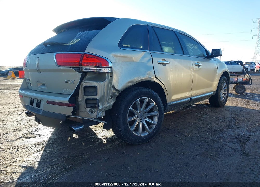2011 LINCOLN MKX VIN: 2LMDJ6JK6BBJ01482