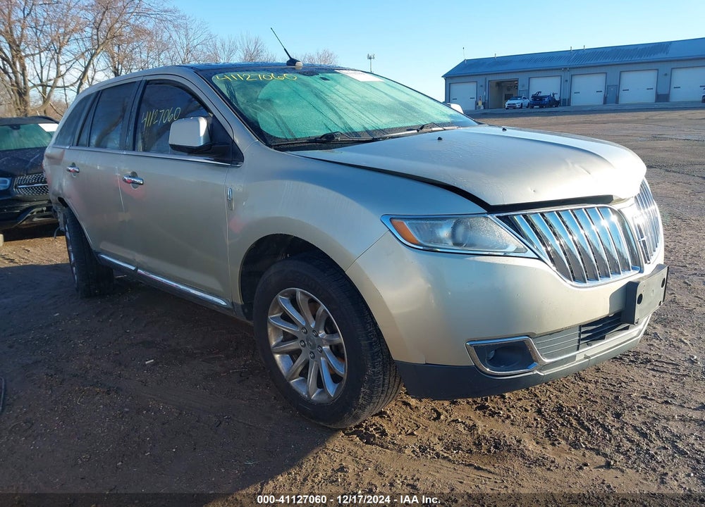 2011 LINCOLN MKX VIN: 2LMDJ6JK6BBJ01482