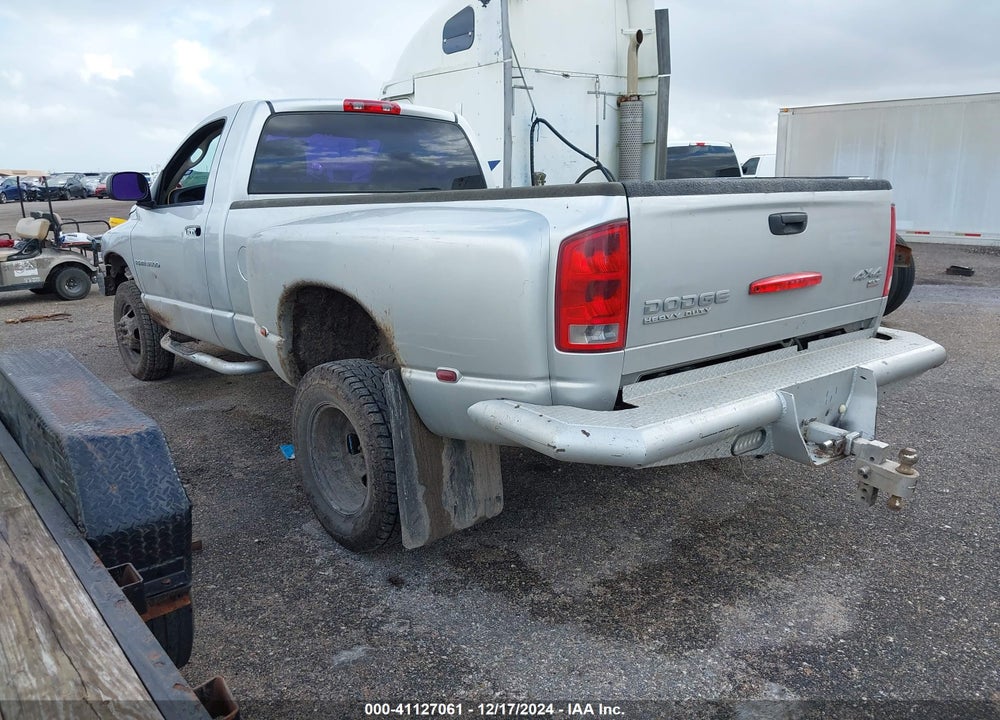 2004 DODGE RAM 3500 SLT/LARAMIE VIN: 3D7MU46C44G102214