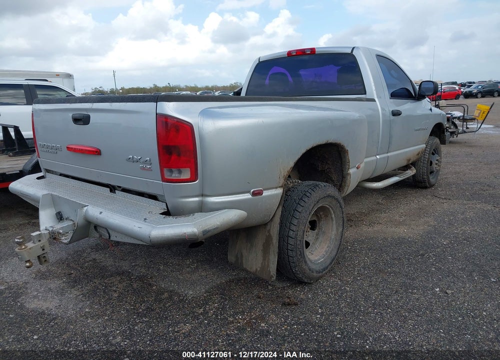 2004 DODGE RAM 3500 SLT/LARAMIE VIN: 3D7MU46C44G102214