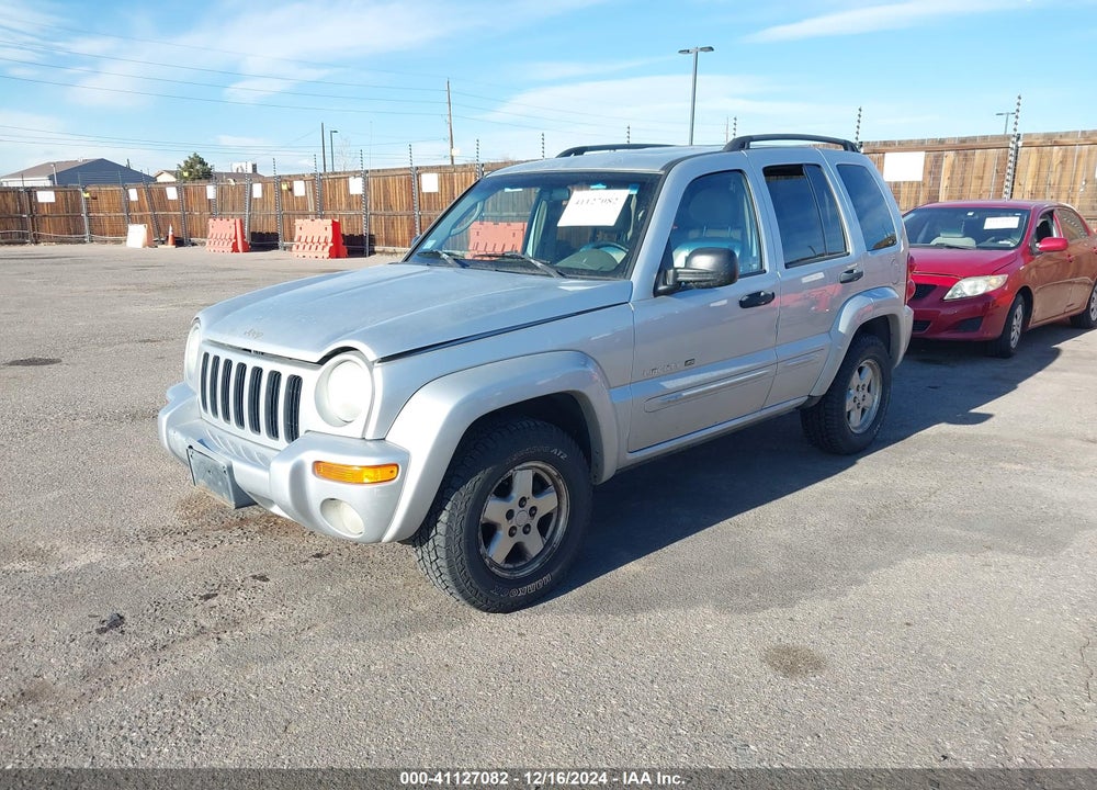 2002 JEEP LIBERTY LIMITED EDITION VIN: 1J8GL58K92W314392