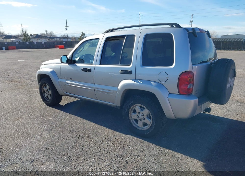 2002 JEEP LIBERTY LIMITED EDITION VIN: 1J8GL58K92W314392