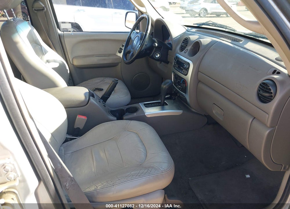 2002 JEEP LIBERTY LIMITED EDITION VIN: 1J8GL58K92W314392