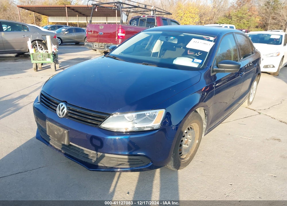 2014 VOLKSWAGEN JETTA 2.0L S VIN: 3VW2K7AJXEM241259