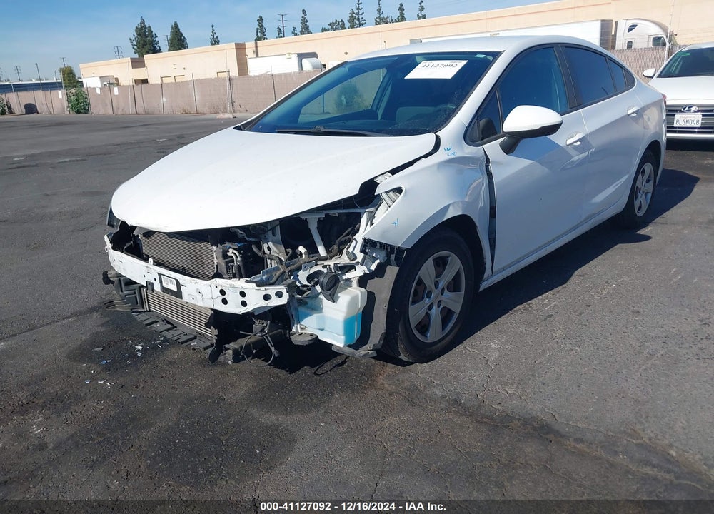 2017 CHEVROLET CRUZE LS AUTO VIN: 1G1BC5SM2H7166108