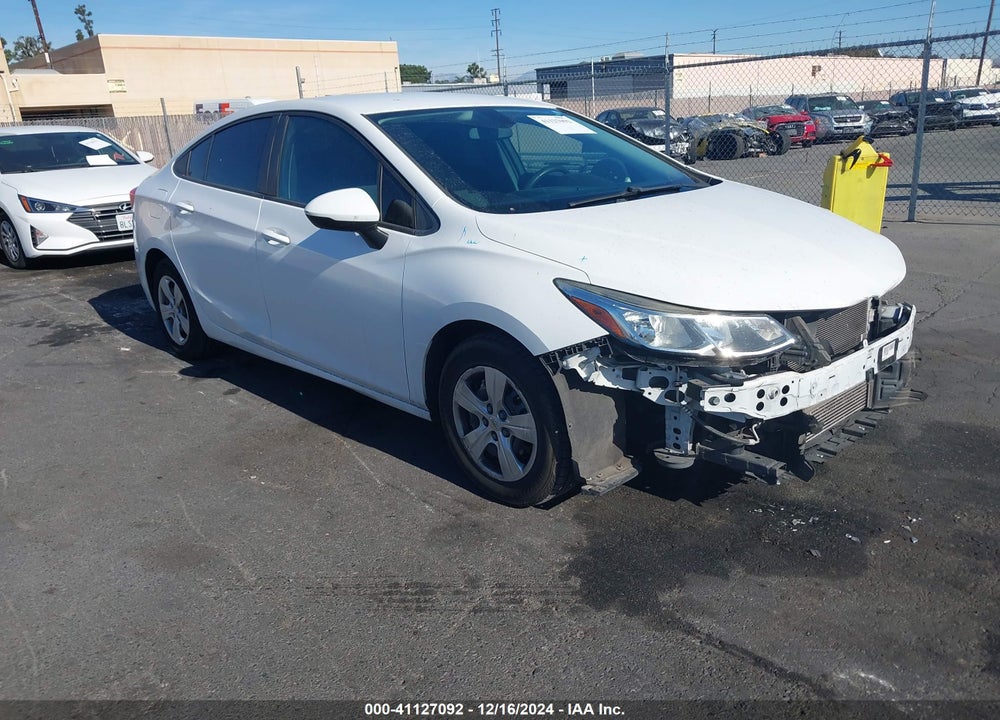 2017 CHEVROLET CRUZE LS AUTO VIN: 1G1BC5SM2H7166108