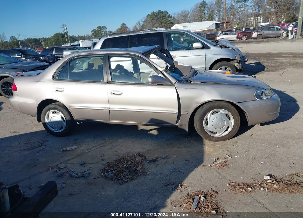 1998 TOYOTA COROLLA LE VIN: 2T1BR18E7WC092811