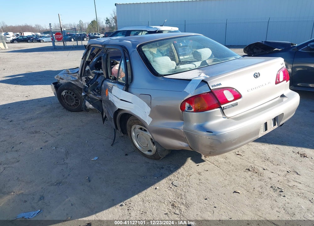 1998 TOYOTA COROLLA LE VIN: 2T1BR18E7WC092811