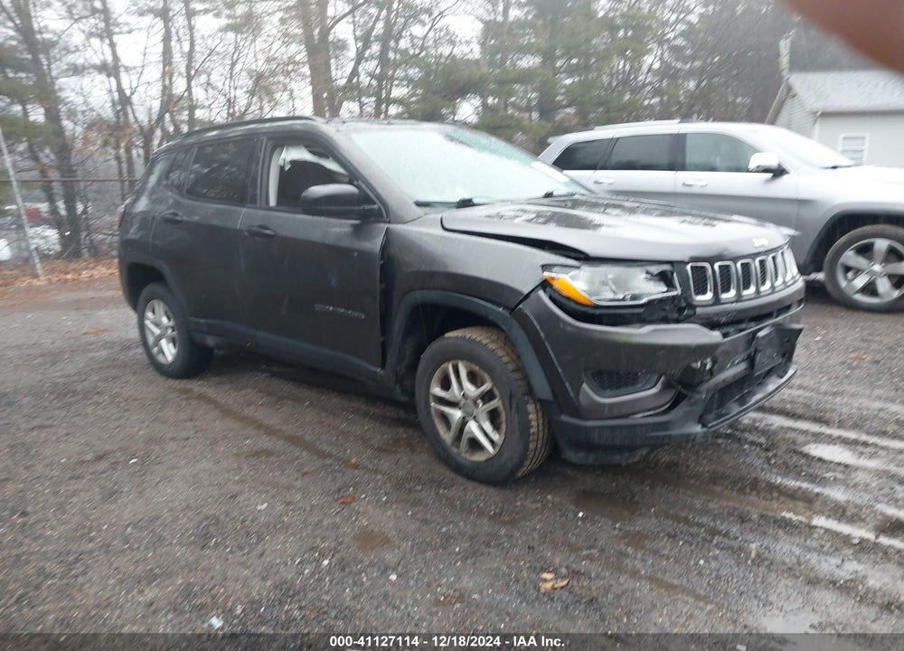 2017 JEEP NEW COMPASS SPORT 4X4 VIN: 3C4NJDAB9HT597030