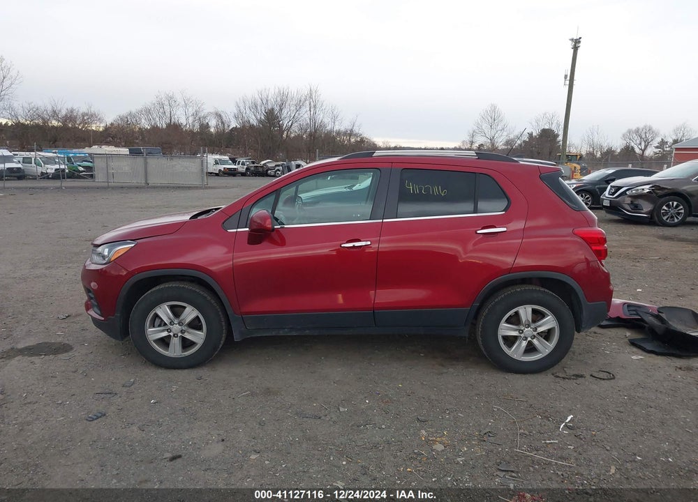 2019 CHEVROLET TRAX LT VIN: 3GNCJPSB0KL378415