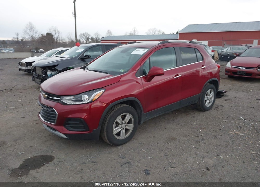 2019 CHEVROLET TRAX LT VIN: 3GNCJPSB0KL378415