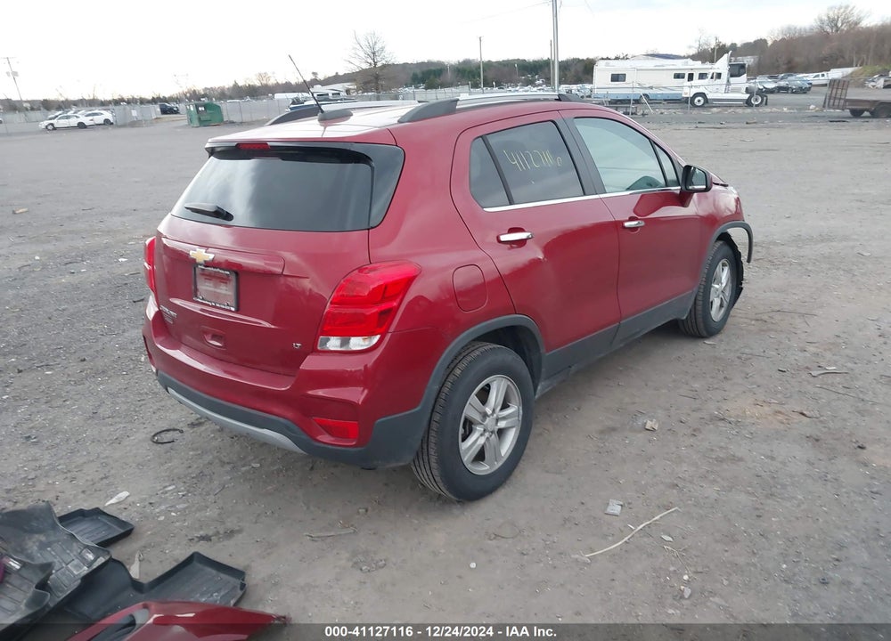 2019 CHEVROLET TRAX LT VIN: 3GNCJPSB0KL378415