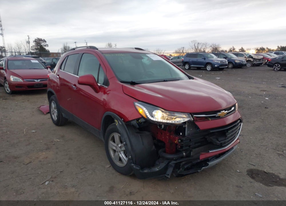 2019 CHEVROLET TRAX LT VIN: 3GNCJPSB0KL378415