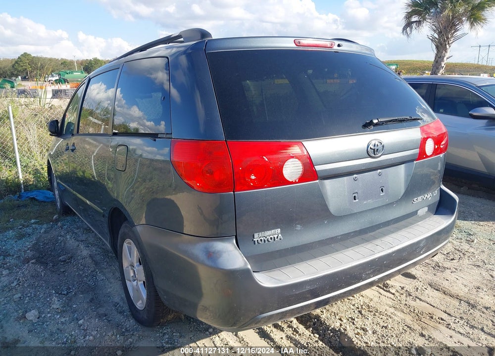2009 TOYOTA SIENNA LE VIN: 5TDZK23C69S258780