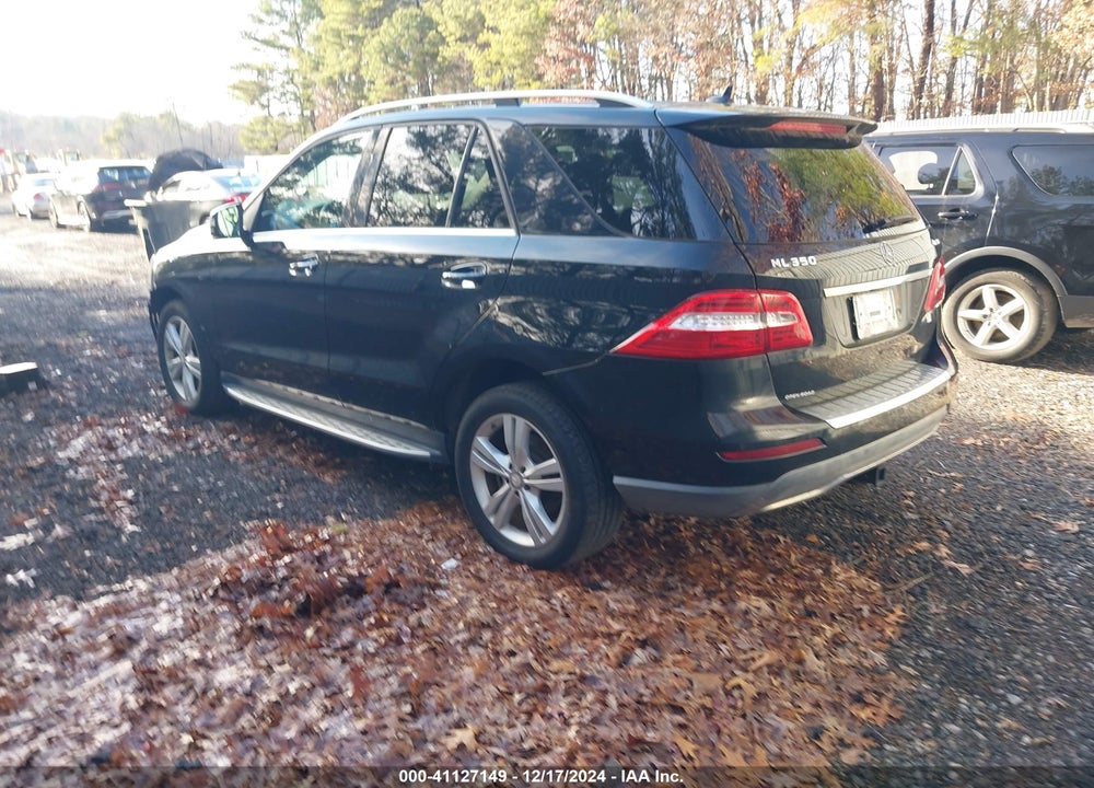 2013 MERCEDES-BENZ ML 350 4MATIC VIN: 4JGDA5HB1DA196298