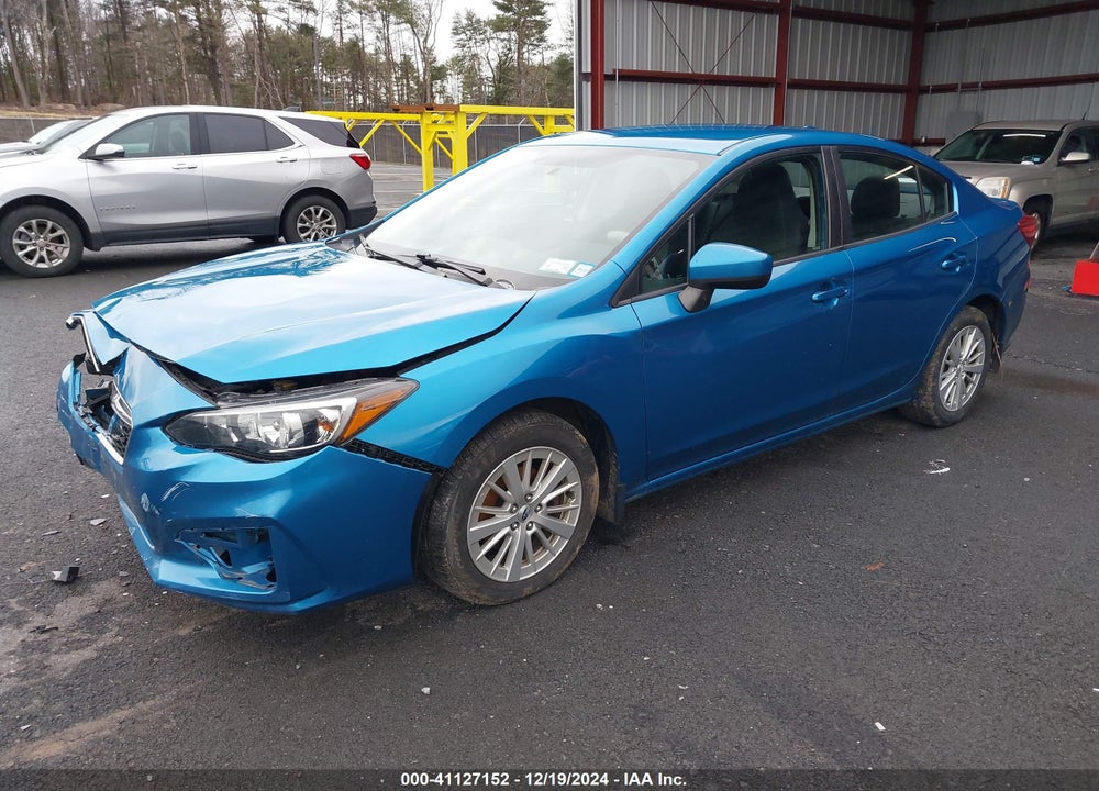 2018 SUBARU IMPREZA VIN: 4S3GKAB66J3623056