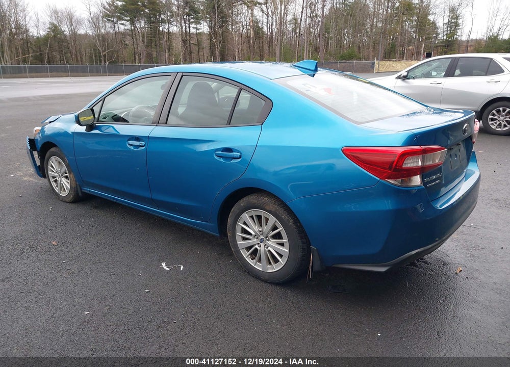 2018 SUBARU IMPREZA VIN: 4S3GKAB66J3623056