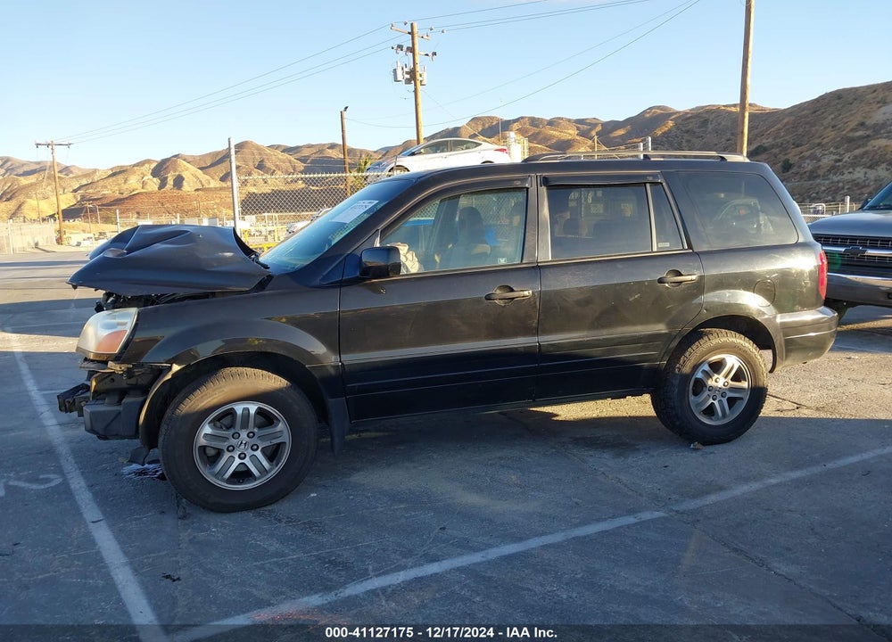 2005 HONDA PILOT EX VIN: 5FNYF18495B001154