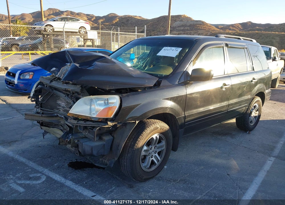 2005 HONDA PILOT EX VIN: 5FNYF18495B001154