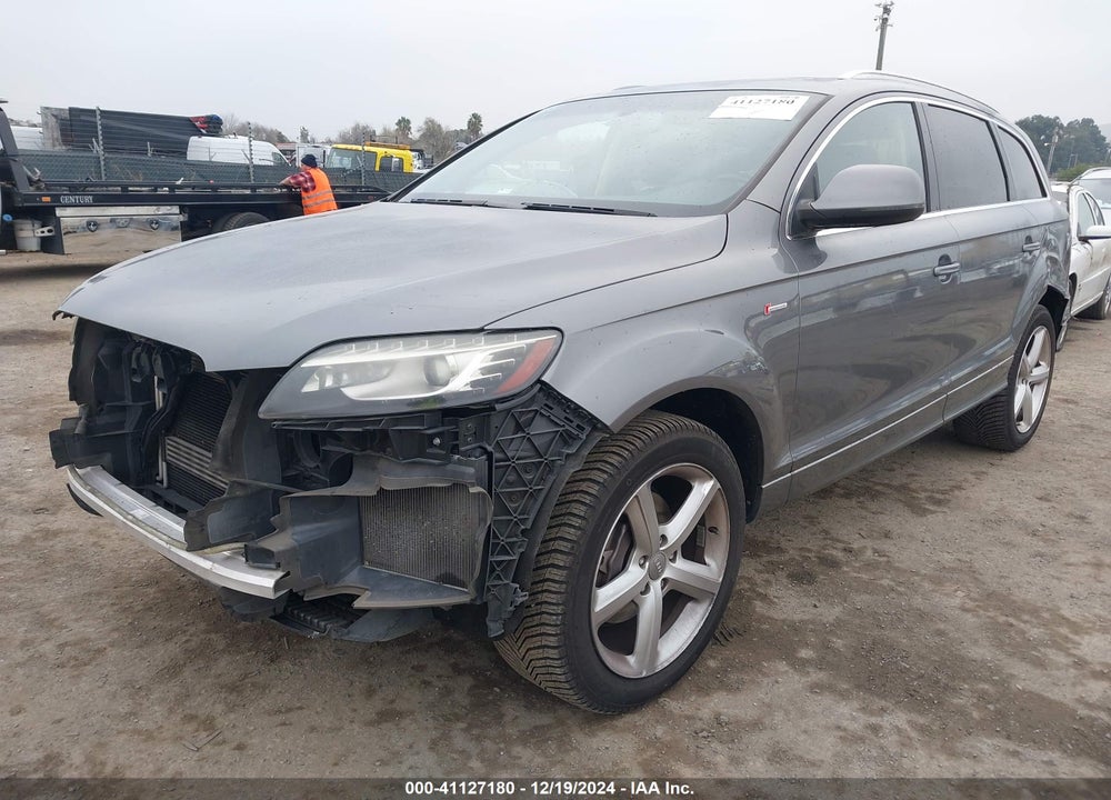 2013 AUDI Q7 3.0T S LINE PRESTIGE VIN: WA1DGAFE0DD016844