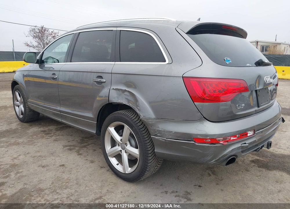 2013 AUDI Q7 3.0T S LINE PRESTIGE VIN: WA1DGAFE0DD016844