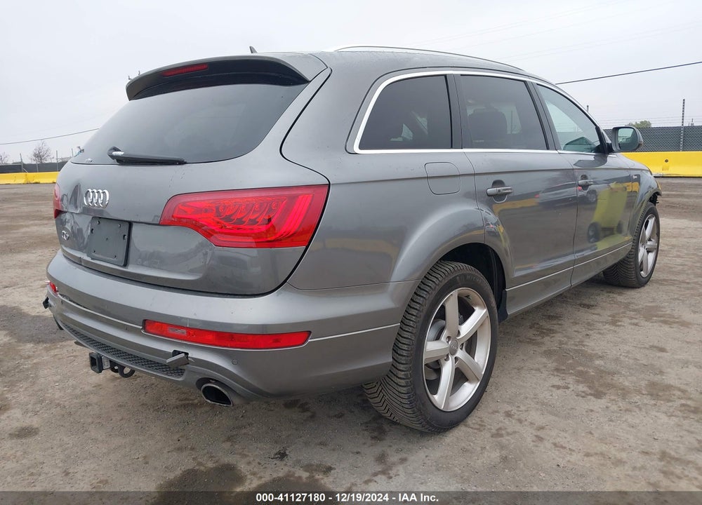 2013 AUDI Q7 3.0T S LINE PRESTIGE VIN: WA1DGAFE0DD016844
