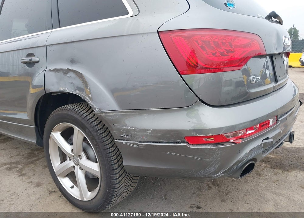 2013 AUDI Q7 3.0T S LINE PRESTIGE VIN: WA1DGAFE0DD016844